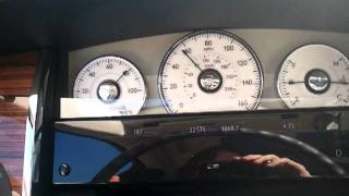 2010 RollsRoyce Ghost highway acceleration 55110 MPH Quick [upl. by Bush]