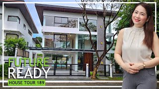 4Level House with Indoor Pool and Function Area in Pilar Village Las Piñas House Tour 116 [upl. by Gunn]