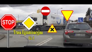 Trasa EgzaminacyjnaTarnobrzeg cz 1 [upl. by Andromada]