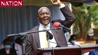 Nyeri Governor Mutahi Kahiga warns against political violence calls for tolerance [upl. by Haggerty864]