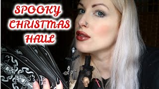 Christmas Spooky Haul 🎄👻 Spooky Things I Got For Christmas [upl. by Baalbeer110]