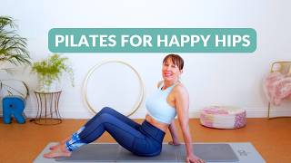 Pilates for Happy Hips Improve Hip flexibility and Relieve Lower Back Pain  20 mins [upl. by Pani]