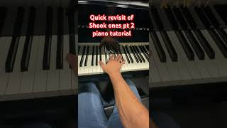 Shook ones pt 2 by Mobb deep piano tutorial [upl. by Oderfigis321]