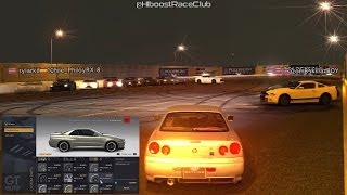 Gran Turismo 6  1400HP TurboNitrous R34 Skyline GTR Build  High HP Meet [upl. by Soll]