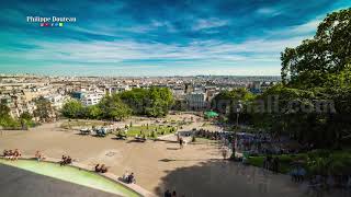 Paris Jardin du Sacré Coeur  Timelapse du dimanche  4K  Philippe Douteau [upl. by Donnie]