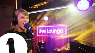 Taylor Swift covers Vance Joys Riptide in the Live Lounge [upl. by Kopple]