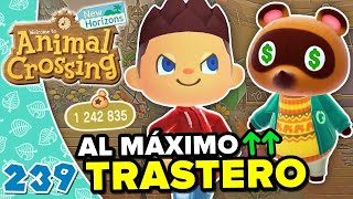 HAGO LA ÚLTIMA AMPLIACIÓN DEL TRASTERO 1M BAYAS EN ANIMAL CROSSING NEW HORIZONS 239 [upl. by Edward]