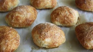 No Knead Crusty Rolls  Easier Than You Think [upl. by Jeramie546]