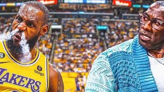 Lebron James breaks up with Shannon Sharpe and says the refs arent calling fouls and I agree [upl. by Madea]