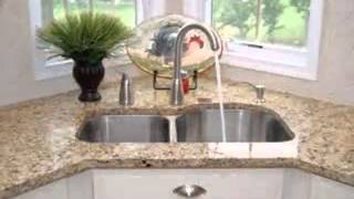 Corner kitchen sink design ideas [upl. by Atoked]