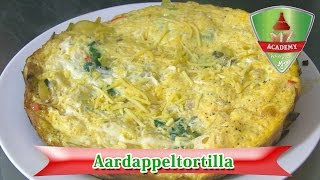 Koken met Mo Academy  Recept Aardappeltortilla [upl. by Anees]