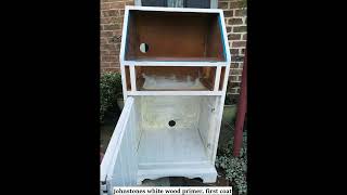 ShabbyChic Bureau using PPG Johnstones wood primer and topcoat from toolspaintcom [upl. by Naxor291]