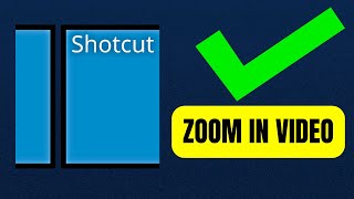 How to Zoom in Video in Shotcut WORKS NOW 2024 [upl. by Akimas]