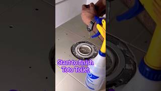 Start to finish Toto Toilet plumbing toilet toto [upl. by Season]