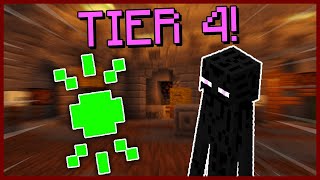 Killing a TIER 4 Voidgloom Seraph on STRANDED  Hypixel Skyblock [upl. by Cherey958]