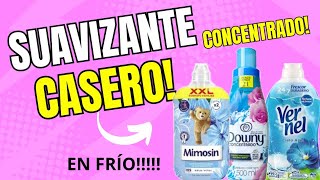 CÓMO HACER SUAVIZANTE DE ROPA CASERO MIMOSIN DOWNY VERNEL LENOR FLOR 135 LITROS ECONÓMICO [upl. by Mallin958]