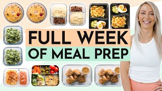 5 Tage MEAL PREP zum Abnehmen  Vorkochen für die ganze Woche [upl. by Slifka692]