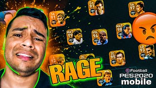 O MAIOR RAGE DA HISTÓRIA DO PES 2020 MOBILE [upl. by Xirtaeb]