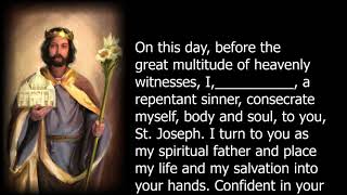 Consecration to St Joseph  Day 33 [upl. by Shandy12]