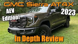 2023 GMC Sierra 1500 AT4X AEV Edition Start Up Test Drive amp In Depth Review [upl. by Varian]