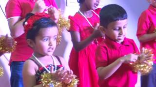 Kids Action SongSharjah Marthoma ParishAbu Shagara City Center Prayer Group Christmas Carol 2016 [upl. by Alyt]