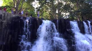 Jumping off a cliff Mauritius Rochester fall [upl. by Eyaf475]