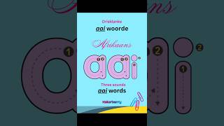 Learn Afrikaans “aai” How do I read Afrikaans Learn Afrikaans thriphtongs afrikaans grade1 [upl. by Ennaeel]