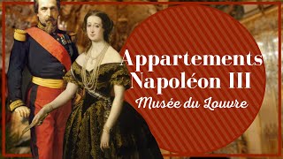 LES APPARTEMENTS NAPOLÉON III AU MuseeLouvre [upl. by Ehtyde985]