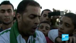 Football AlgeriaEgypt rivalry turns ugly [upl. by Ermentrude707]