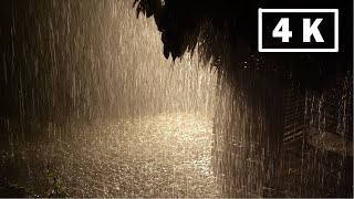 Fall Asleep with Torrential Rain and Thunderstorm Sounds  Heavy Rain Sounds for Sleeping Relaxing [upl. by Nanam]