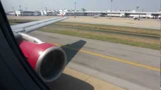 AirAsia Airbus A320200 Take Off In Bangkok [upl. by Klemm]