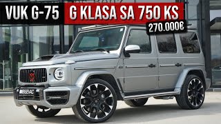 Test VUK G75  G klasa sa 750 ks Monstrum od 270000€ polovan [upl. by Erleena]