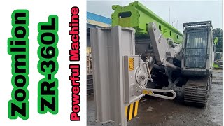 How To Piling  Rig  Zoomlion ZR360L  Machine  Zoomlion ZR 360 Machine Kaisi Hai [upl. by Nylaroc]