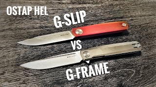 Ostap Hel Design  Real Steel GSlip und GFrame  was sind die Unterschiede [upl. by Edmonda59]