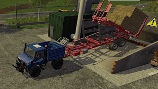 Farming Simulator 2015  Wheat Harvest [upl. by Garda]