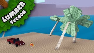 HOW TO GET PALM WOOD in Lumber Tycoon 2  Roblox [upl. by Ahsratal]