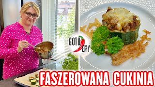 FASZEROWANA CUKINIA 👍 Prosty przepis 🙂 Idealny na majówkę ☀️ GOTUJEMY [upl. by Laundes]