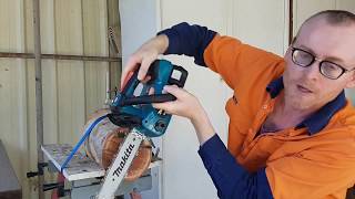 Battery Chainsaw Makita DUC254Z Full Review [upl. by Eentruoc]