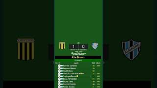 Almirante Brown 1 Almagro 0 [upl. by Canute]