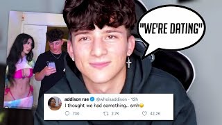 Tony Lopez Confirms Dating Nikita Dragun Addison Rae Mad [upl. by Cassiani633]