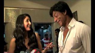 Shahrukh Khan Kareena Kapoor amp Karan Johar at  RaOne  Wrap Up Party [upl. by Yesrej]