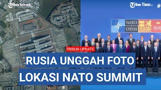 Apa maksud Mr Putin Roscosmos Rusia unggah fotofoto satelit lokasi NATO Summit di Madrid [upl. by Eedeed202]