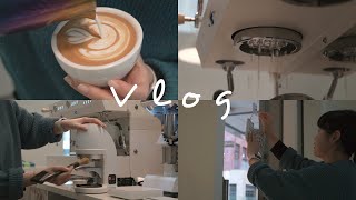 CAFE VLOG 👩🏻 2PM Afternoon Routine as a barista and cafe owner [upl. by Konstance131]