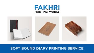 Diary Printing Service  Soft Bound [upl. by Tini]