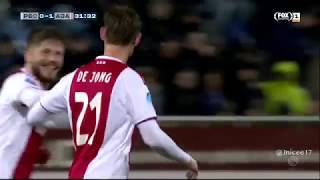 Frenkie de Jong vs PEC Zwolle A 81218 [upl. by Sly]