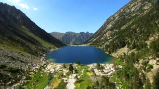 Landscape of the day – Stage 11 Pau  Cauterets  Vallée de SaintSavin  Tour de France 2015 [upl. by Nonahs]