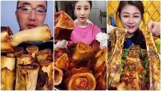 ASMR SPICY GIANT BONE MARROW MUKBANG THÁNH ĂN TUỶ SIÊU NGON LE VI EATING SOUNDS P16 [upl. by Robert]