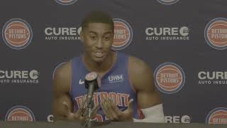 Jaden Ivey Full Interview Detroit Pistons Media Day 2023 [upl. by Dione]