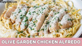 Olive Garden Grilled Chicken Alfredo [upl. by Petulah]