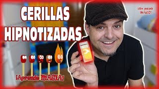 TRUCO DE MAGIA CERILLAS HIPNOTIZADAS  Aprende Magia  Is Family Friendly [upl. by Blim]